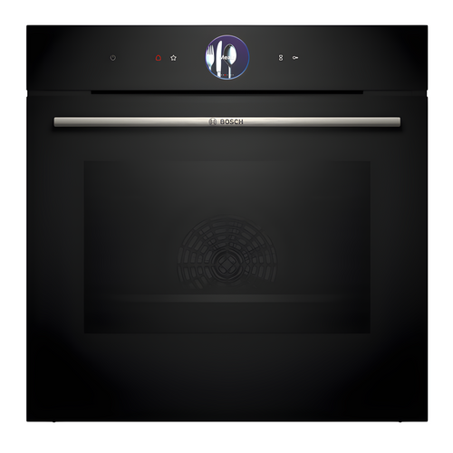 Bosch HBG7764B1B - Black Built in Electric Single Oven - A+ energy