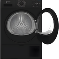 Indesit C YSD 82D BB UK - Black 8KG Heat Pump Tumble Dryer - A+ Energy