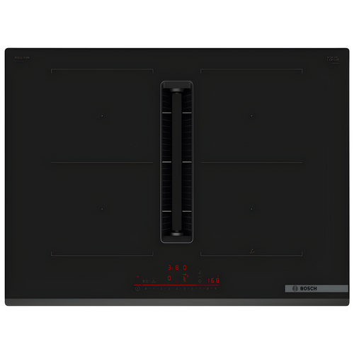 Bosch PVQ731H26E - Black 4 Zone Venting Hob - B energy