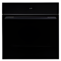 Caple C2101BG - Black Glass Single Oven - 67L Capacity - A Energy Rating