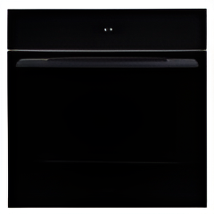 Caple C2101BG - Black Glass Single Oven - 67L Capacity - A Energy Rating
