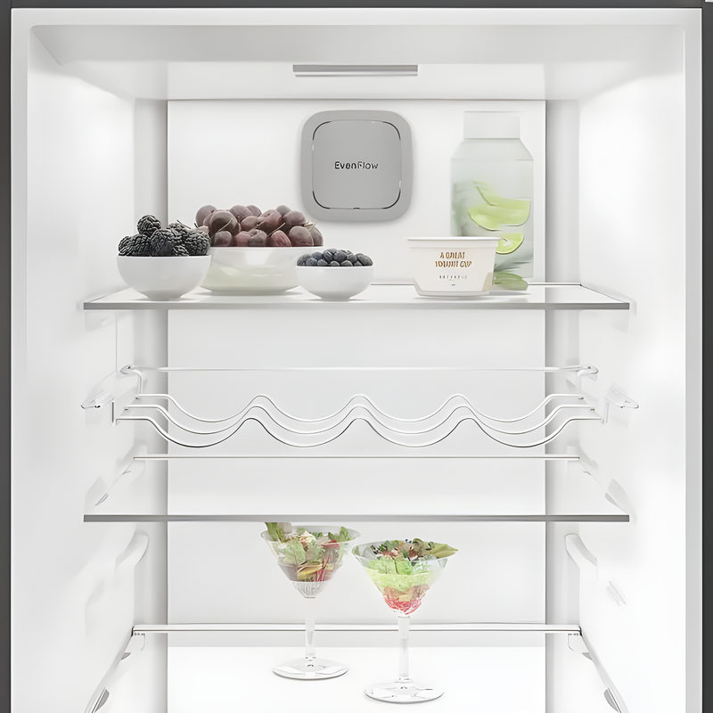 Hotpoint HPMLF 6442 XBR4UK - Dark Inox Frost Free Tall Larder Fridge - 365L - E Energy