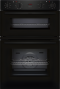 NEFF U1DCC0AK3B - Black Double Oven - Built-In Electric