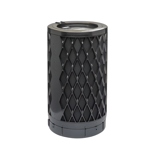 Caple SP913BK - Black Glass 90cm Chimney Hood - 644m³/h - A++ Energy