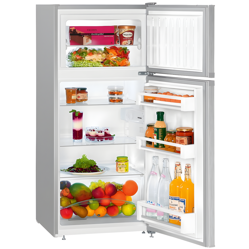 Liebherr CTELE2131 - Silver Freestanding 80/20 Fridge Freezer - E energy
