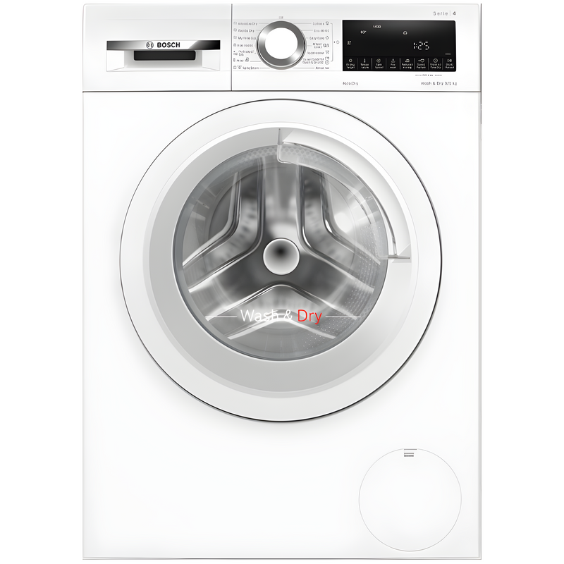 Bosch WNA144V9GB - White 9KG/5KG Washer Dryer - 1400 RPM - E energy