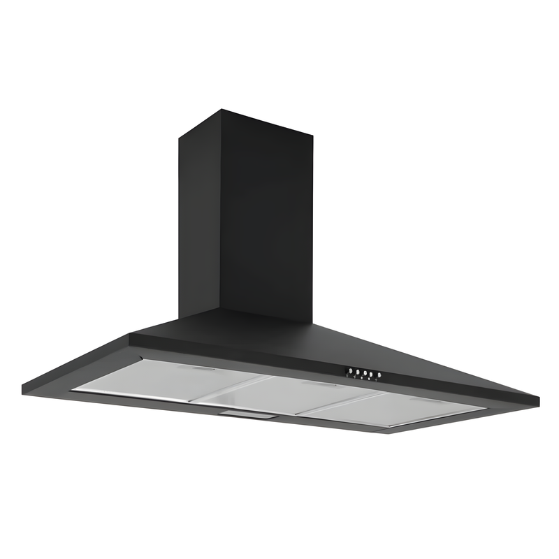 Caple CCH901BK - Black 90cm Chimney Extractor - 305m³/h - C Energy