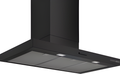 Bosch DWB95CC60B - Matt Black Wall-mounted Cooker Hood - 90cm Width - B Energy Rating