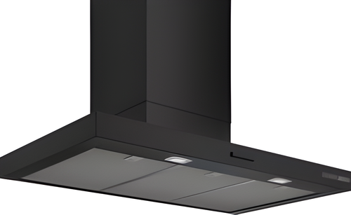 Bosch DWB95CC60B - Matt Black Wall-mounted Cooker Hood - 90cm Width - B Energy Rating