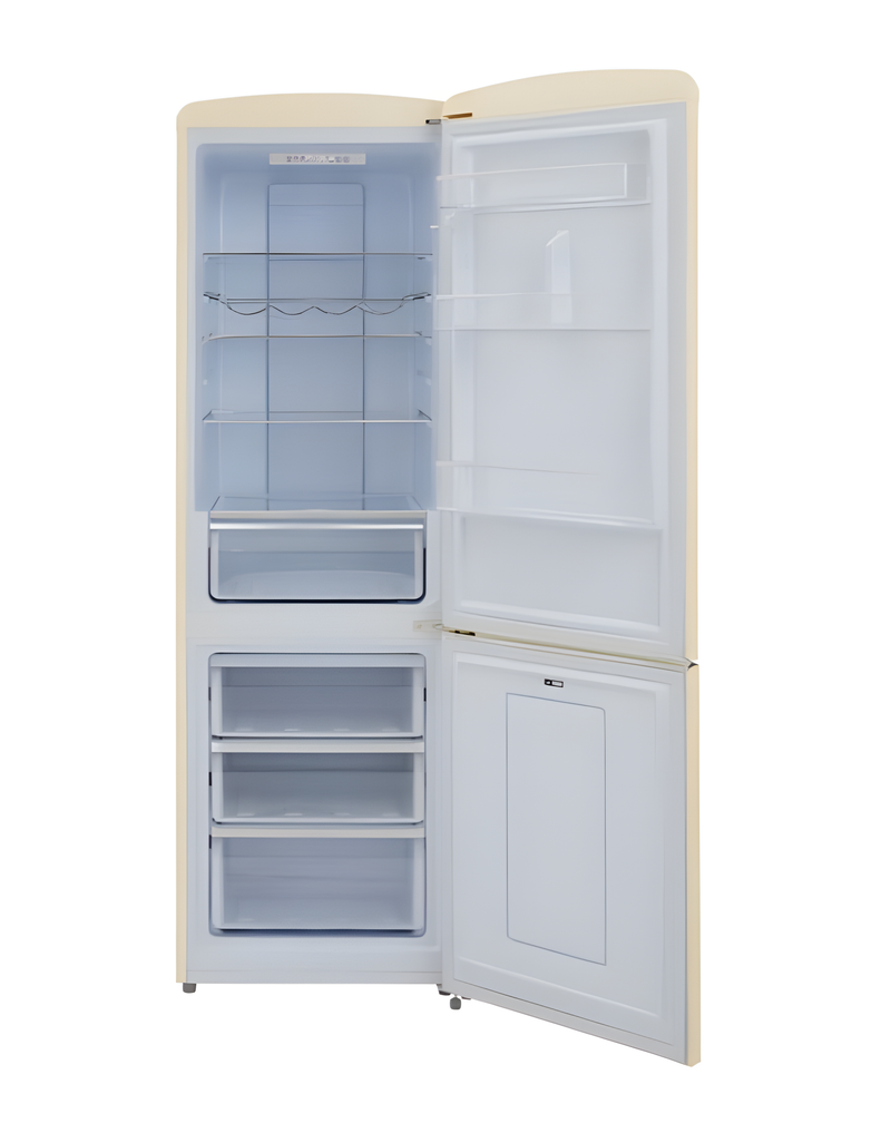 CDA FLORENCE BARLEY - Beige Freestanding 60/40 Frost Free Fridge Freezer