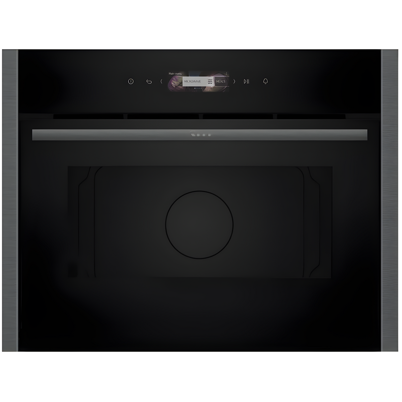Neff C24GR3XG1B - 46cm - Built-in Compact Microwave Oven, Grey Graphite