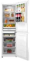Midea MDRB379FGD01 - Midea MDRB379FGD01 Combi Fridge Freezer D Rated in White