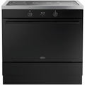 Belling RCA VISION SGL 90Ei BLK 444412041 - Black 90cm Induction Range Cooker - 133L Single Oven - A Energy