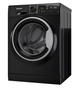Hotpoint NSWM 864C BS UK N - Black Washing Machine - B energy