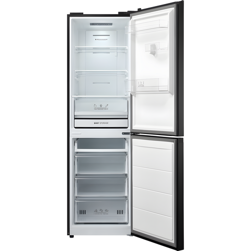 Midea MDRB379FGD30 - Black Fridge Freezer - 273L 60/40 Total No Frost - D Rated