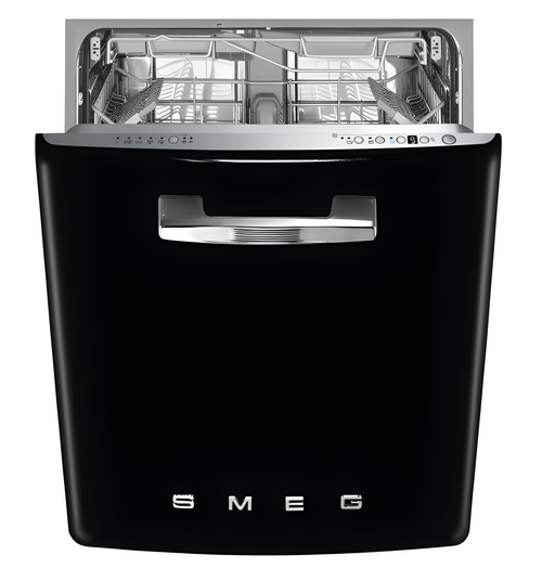 Smeg DIFABBL - Black Integrated Dishwasher - B energy