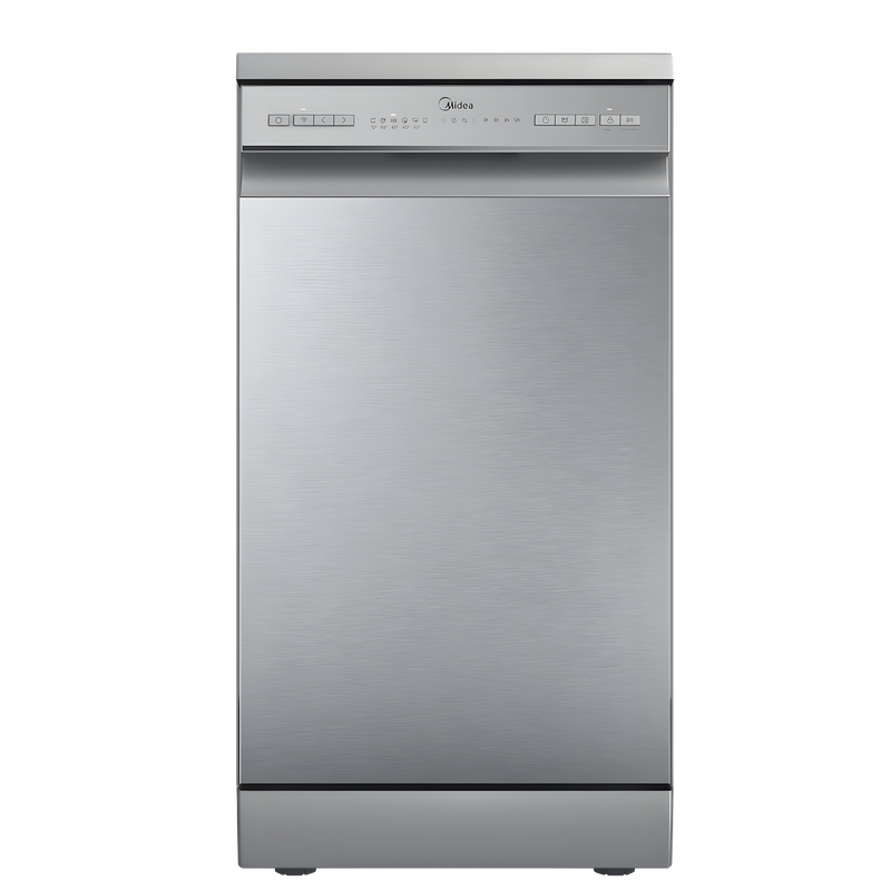 Midea MDWEF1034C(S)-WG-UK - Silver Dishwasher - E energy