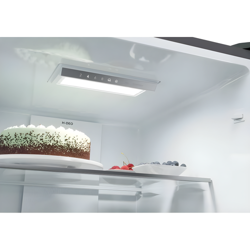 Haier HTR3518ENMTK - Black Fridge Freezer - 303L Total No Frost