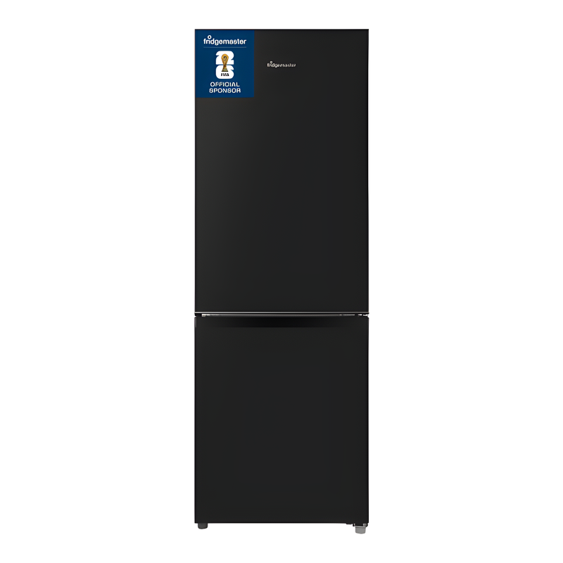 Fridgemaster MC50165EB - Black Fridge Freezer - 175L - E Energy Rating