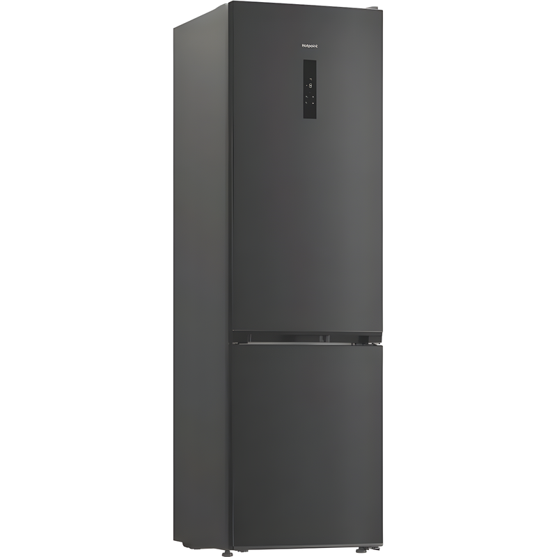 Hotpoint HPK 26412 XR5UKE1 - Black Steel 70/30 Fridge Freezer - Dual No Frost - D Energy