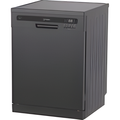 Indesit IN2FE13CNO7BUK - Black Freestanding Full Size Dishwasher - 13 Place Settings - E Energy