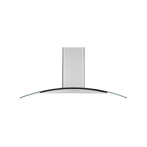Teknix TKCGH29X - Stainless Steel 90cm Curved Glass Hood - A energy