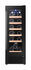 Lifestyle LSWC30B 300mm Wine Cooler - Wood shelves - Black