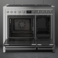 SMEG A10G002PTX - Stainless Steel Range Cooker - 6 Cooking Zones - A energy