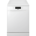 Smeg DF362DQB - White 13 Place Settings Freestanding Dishwasher - D Energy