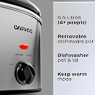 Daewoo SDA2943GE - Silver Cooker - 6.5 litres Capacity