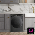 Hisense WF5S1245BB - Black 12KG Washing Machine - 1400 RPM - A energy