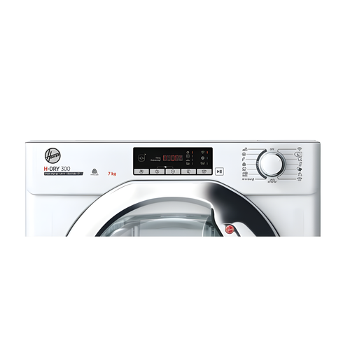 Hoover BATD H7A2TCE-80 - White 7KG Heat Pump Tumble Dryer - Integrated - A++ Energy Rating