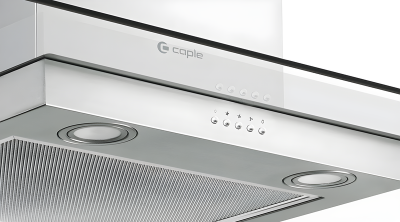 Caple FGC920 - Stainless Steel 89.5cm Chimney Hood - 580m³/h - D Energy