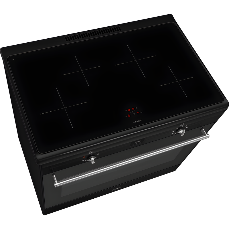 Smeg CX91IMBL - Black 90cm Range Cooker - 115L Induction - A Rated