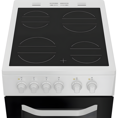 Hotpoint HTE5VCW - White Electric Cooker - 63L Capacity - A Energy Rating