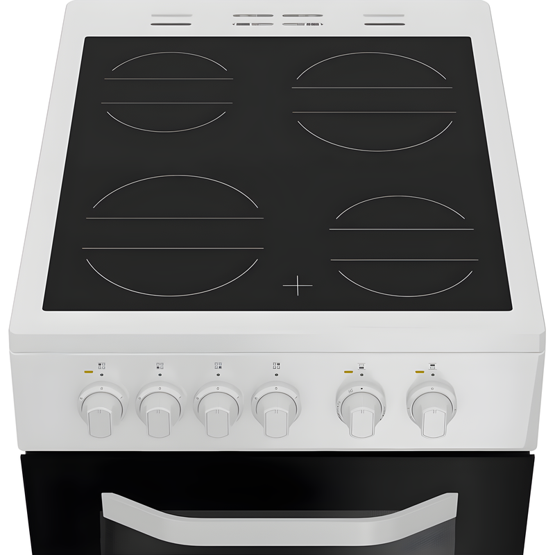 Hotpoint HTE5VCW - White Electric Cooker - 63L Capacity - A Energy Rating