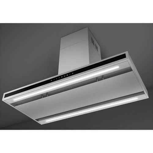 Smeg KLTI9L4X - Stainless Steel and Glass Island Cooker Hood - 563m³/h - A Energy