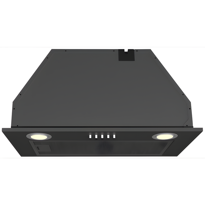 Cata UBSCAN52BK - Black 52cm Canopy Hood - 517m³/h Extraction