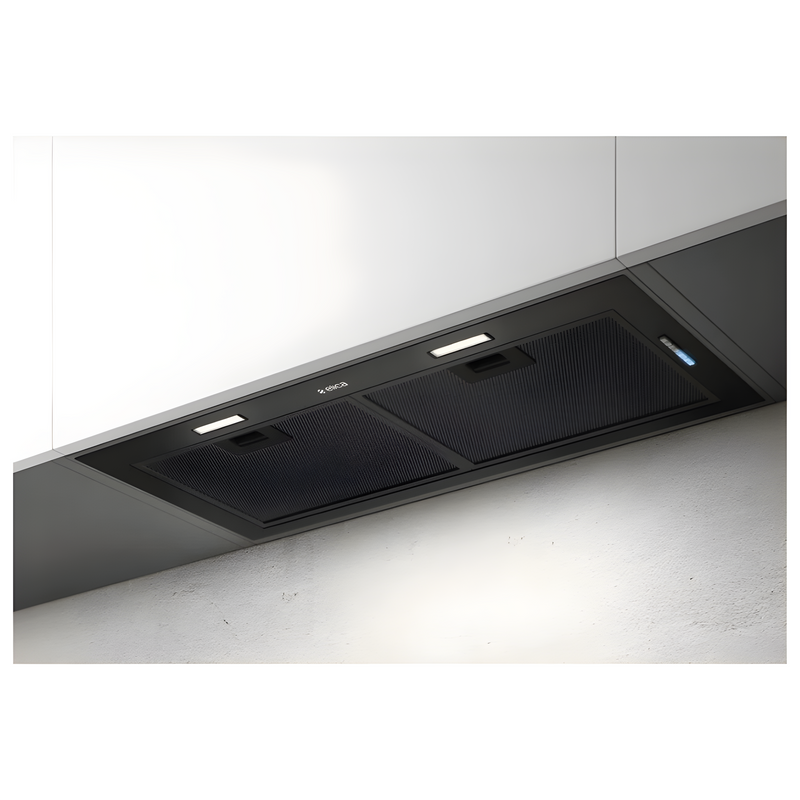 Elica FOLD-BLK-80 - Black Canopy Extractor Hood - B energy