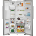 Hotpoint HPG2 6573W XP4UK - Silver American Fridge Freezer - 578L - E Energy