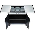 Teknix TK2HOSTIX - Silver Warming Drawer - 4.8L Capacity - 360W