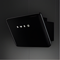 Smeg KFAB84BL - Black 70cm Chimney Cooker Hood - 605 m³/h - A Energy