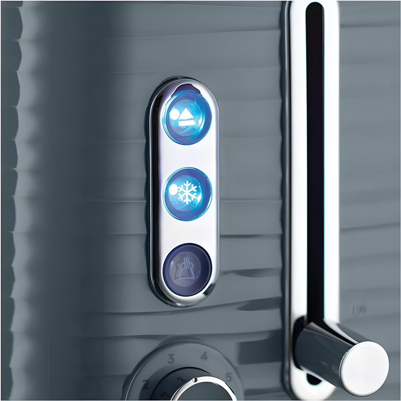 Russell Hobbs 24373 - Grey 2 Slice Toaster - 1050W - No energy rating