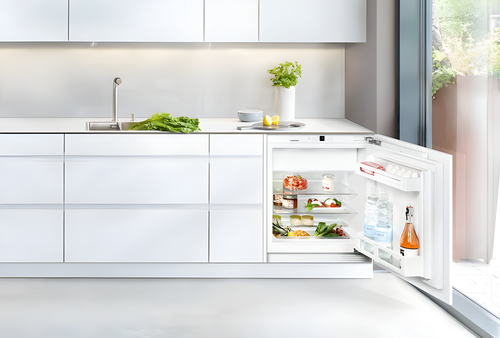 Liebherr UIK1514 - White Under Counter Integrated Fridge with Icebox - Fixed Hinge - E Rated