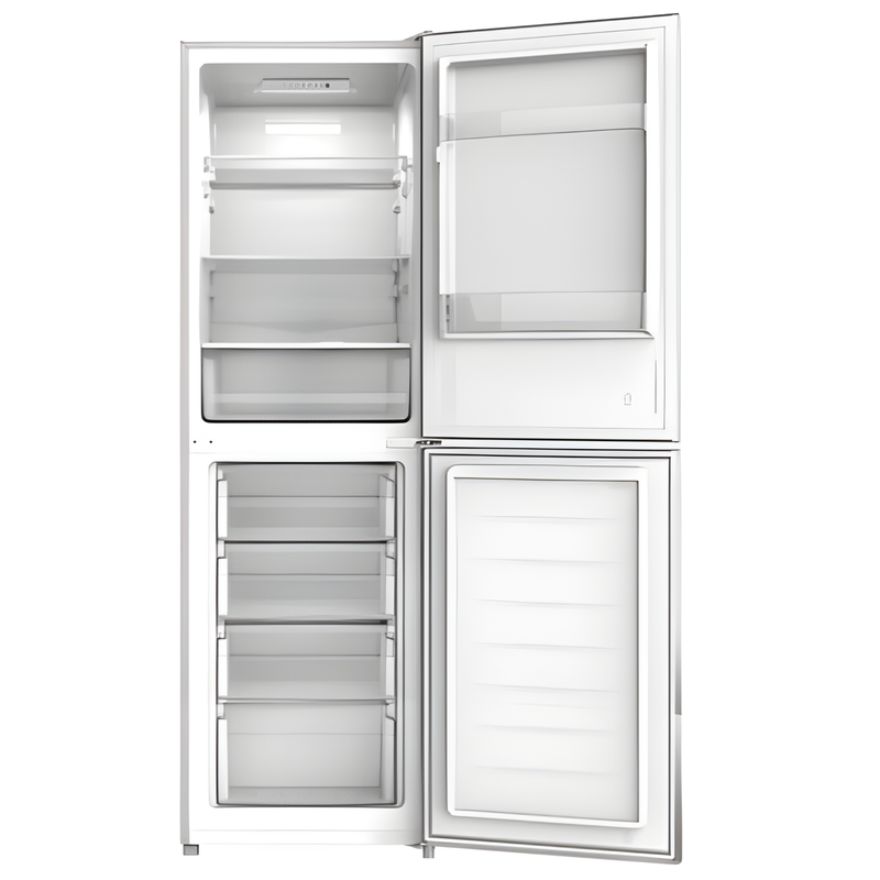Statesman F01754LFW - Freestanding 50/50 Fridge Freezer, Smart Frost , 254 Litre, White - E energy