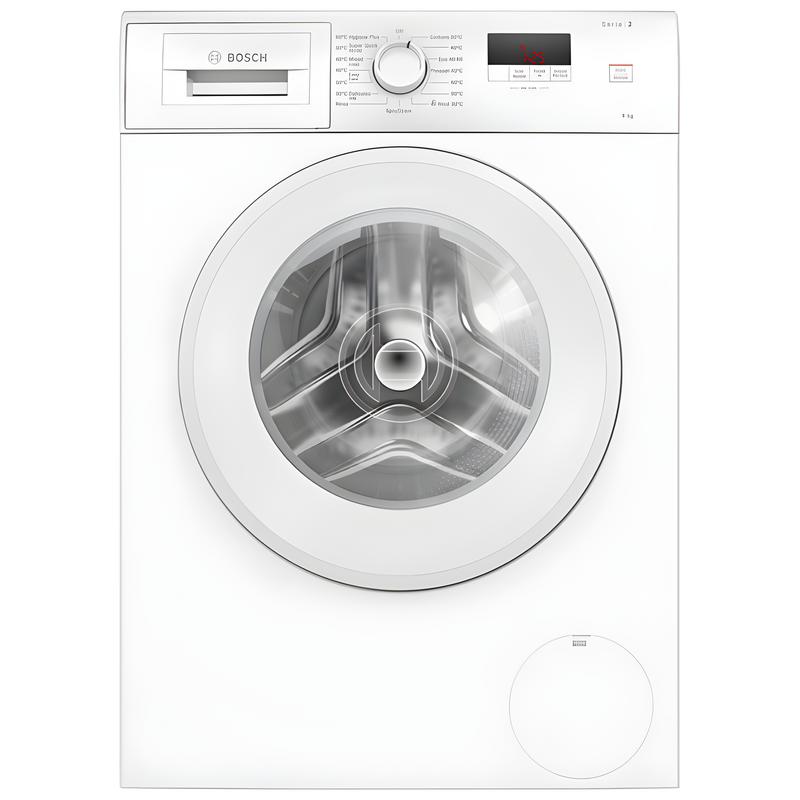 Bosch WGE03408GB - White Freestanding 8KG Washing Machine - 1400 RPM - A energy