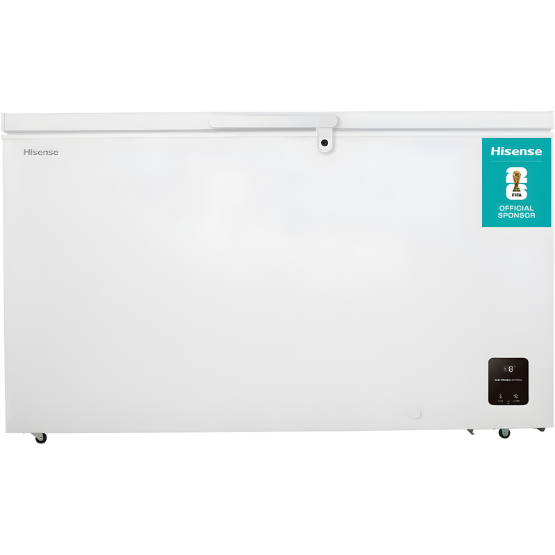 Hisense FC571D4AWLYE - White 372L Chest Freezer - Winter Guard Technology - E Rated