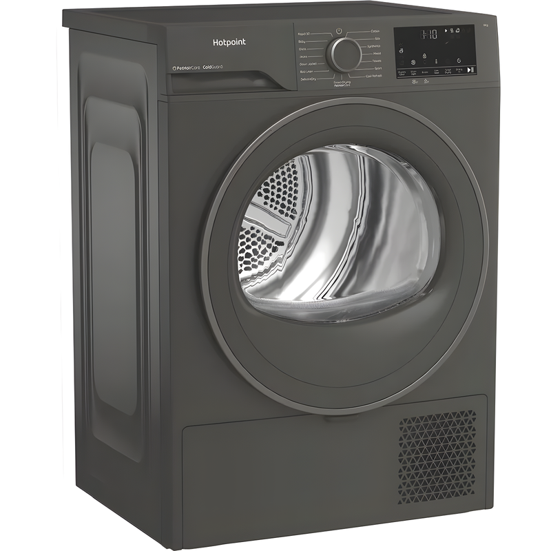 Hotpoint C HSD 83M GG UK - Grey Tumble Dryer - 8KG - D Energy