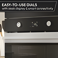 Hoover HO6 H5B3YTX - Stainless Steel Single Electric Oven - 78L - A++ Energy
