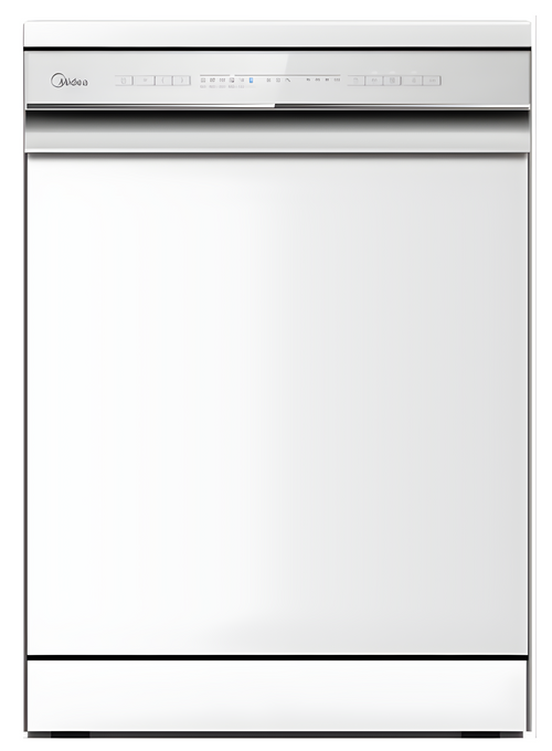 Midea MDWPF1233C(W)-WG-UK - White Freestanding Dishwasher - E energy